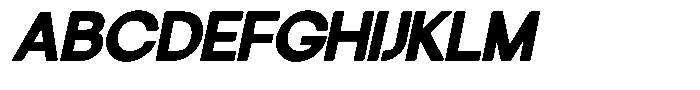 Modlore - Italic Italic Font UPPERCASE