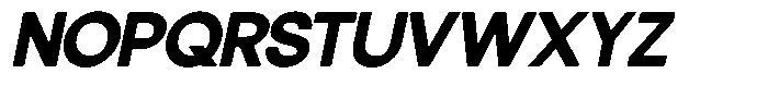 Modlore - Italic Italic Font UPPERCASE