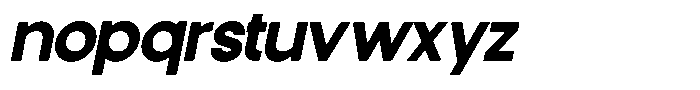 Modlore - Italic Italic Font LOWERCASE