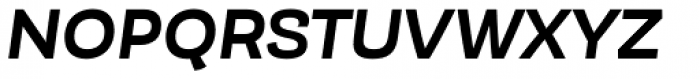 Modrnica Black Oblique Font UPPERCASE