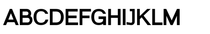 Modular Black Sans Bold Font UPPERCASE
