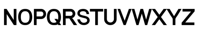 Modular Black Sans Bold Font UPPERCASE
