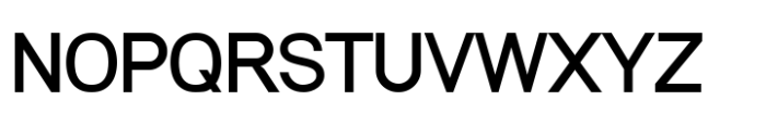 Modular Black Sans Medium Font UPPERCASE