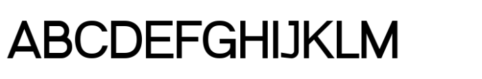 Modular Black Sans Regular Font UPPERCASE