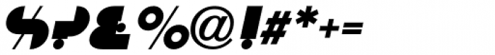 Modular Deco Oblique JNL Font OTHER CHARS