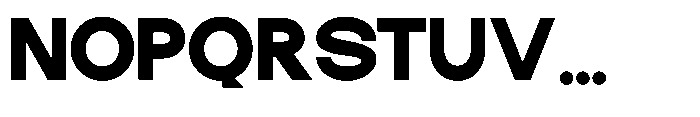 Moduline Font UPPERCASE