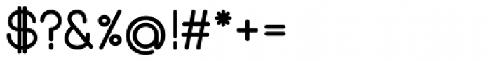 Modulus Bold Font OTHER CHARS
