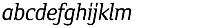 Modus DT Italic Font LOWERCASE