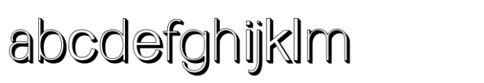Moeharig Semi Bold Extrude FONT