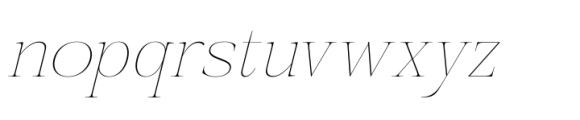 Moenalica Italic Font LOWERCASE
