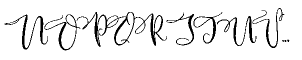 Moesburg Font UPPERCASE