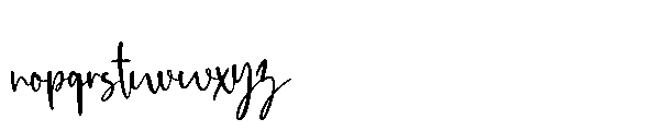 Moesburg Font LOWERCASE