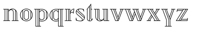 Moewe Regular Font LOWERCASE