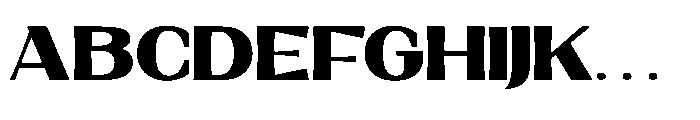 Mofiwe Regular Font UPPERCASE