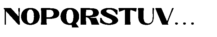 Mofiwe Regular Font UPPERCASE