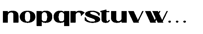 Mofiwe Regular Font LOWERCASE