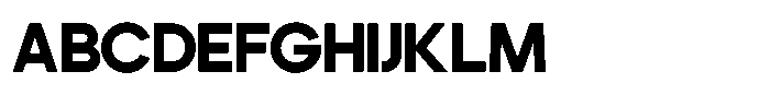 Mofugu Font UPPERCASE