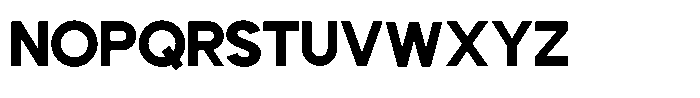 Mofugu Font UPPERCASE