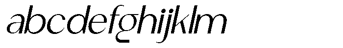 Mogace Oblique FONT