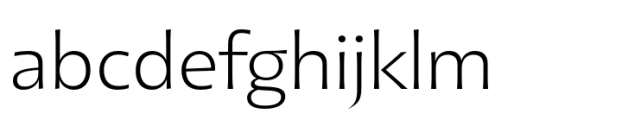 Mogand Light Font LOWERCASE