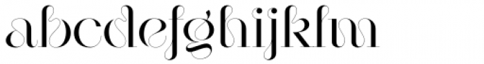 Mogani Regular Font LOWERCASE