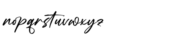 Mogary Overlay Regular Font LOWERCASE