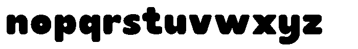 Mogika Font LOWERCASE