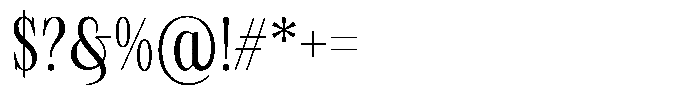 Mogokya Klektore Variable Font OTHER CHARS
