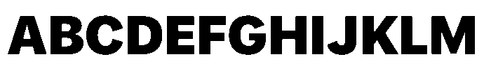 Mogranx Variable Mogranx Black Condensed Font UPPERCASE