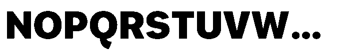 Mogranx Variable Mogranx Black Condensed Font UPPERCASE