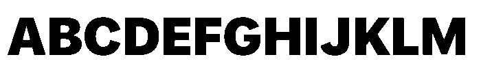 Mogranx Variable Mogranx Black Extra Condensed Font UPPERCASE