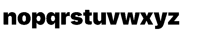 Mogranx Variable Mogranx Black Oblique Font LOWERCASE