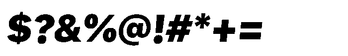 Mogranx Variable Mogranx Black Slanted Semi Condensed Font OTHER CHARS