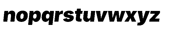 Mogranx Variable Mogranx Black Slanted Semi Condensed Font LOWERCASE