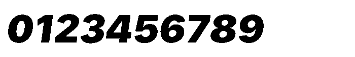 Mogranx Variable Mogranx Black Slanted Font OTHER CHARS
