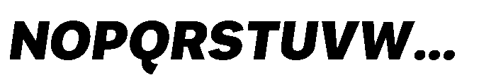 Mogranx Variable Mogranx Black Slanted Font UPPERCASE