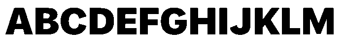 Mogranx Variable Mogranx Black Font UPPERCASE