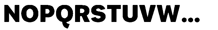 Mogranx Variable Mogranx Black Font UPPERCASE