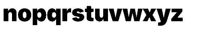 Mogranx Variable Mogranx Black Font LOWERCASE