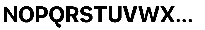 Mogranx Variable Mogranx Bold Semi Expanded Font UPPERCASE