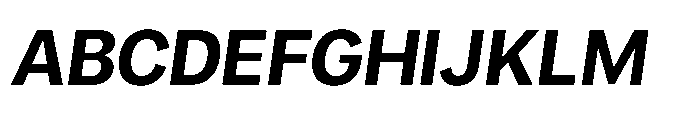 Mogranx Variable Mogranx Bold Slanted Font UPPERCASE