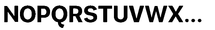 Mogranx Variable Mogranx Bold Font UPPERCASE