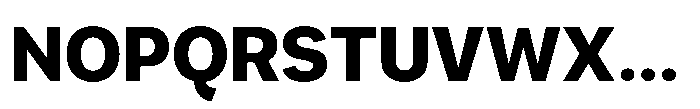 Mogranx Variable Mogranx Extra Bold Extra Condensed Font UPPERCASE