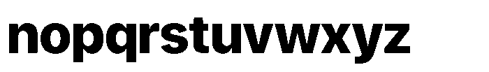 Mogranx Variable Mogranx Extra Bold Semi Condensed Font LOWERCASE