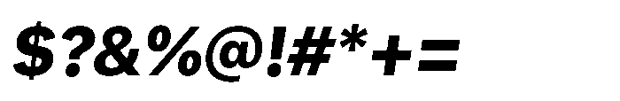 Mogranx Variable Mogranx Extra Bold Slanted Font OTHER CHARS