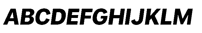 Mogranx Variable Mogranx Extra Bold Slanted Font UPPERCASE