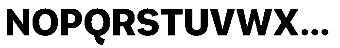 Mogranx Variable Mogranx Extra Bold Font UPPERCASE