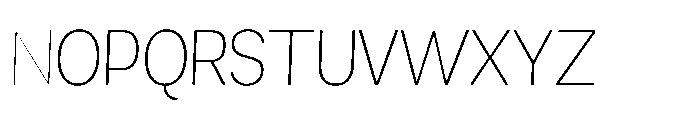 Mogranx Variable Mogranx Extra Light Extra Condensed Italic Font UPPERCASE