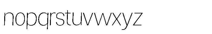 Mogranx Variable Mogranx Extra Light Extra Condensed Italic Font LOWERCASE