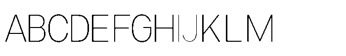 Mogranx Variable Mogranx Extra Light Extra Expanded Font UPPERCASE
